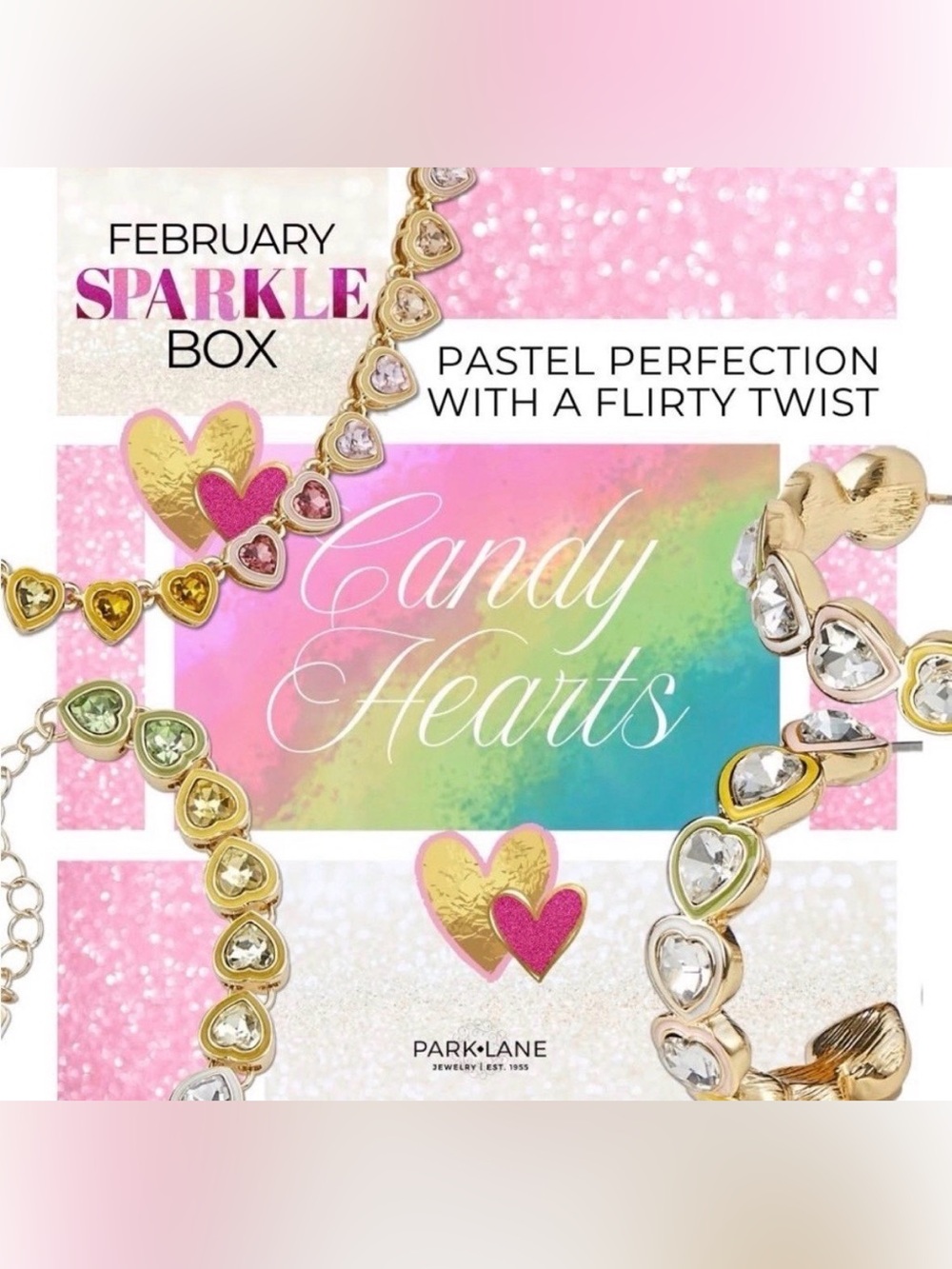 Park Lane - Sparkle Box - Candy Hearts Earrings Only - February 2026